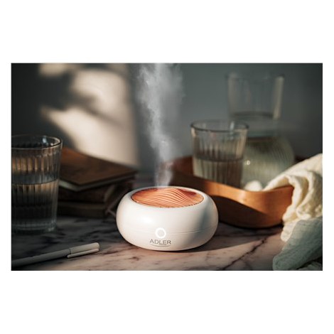 Adler | AD 7969 | USB Ultrasonic aroma diffuser 3in1 | Ultrasonic | Suitable for rooms up to 25 m² | White - 9